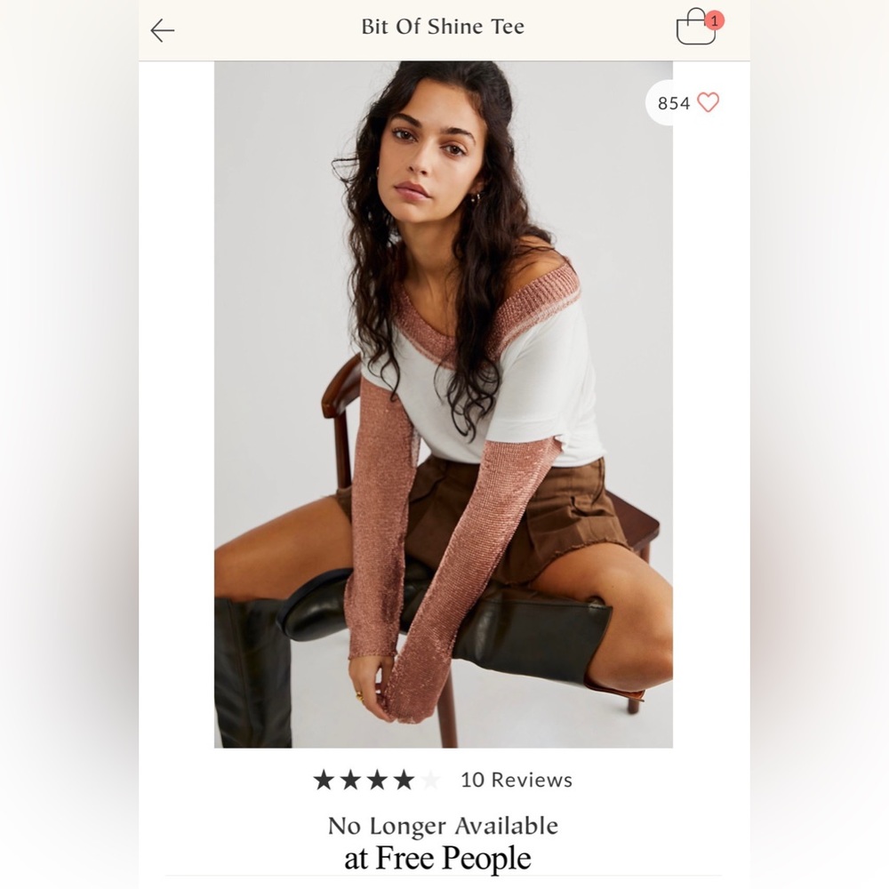 Free People Tee - Picture 4 of 10